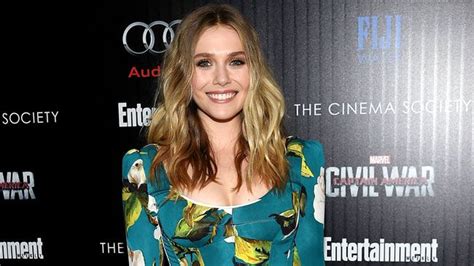 Elizabeth Olsen’s boobs make her uncomfortable on red carpet